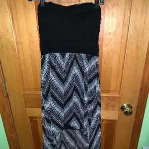 Beautiful Strapless High-Low Dress!